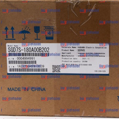 1PCS NEW YASKAWA SERVO DRIVE SGD7S-180A00B202