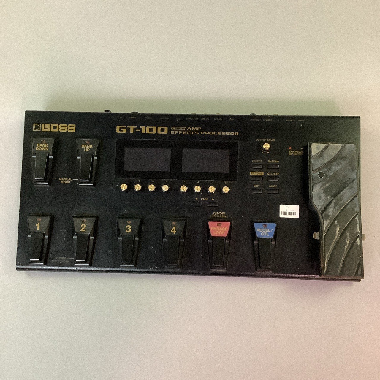 Boss GT-100 COSM AMP Effects Processor Good GP 761294500088