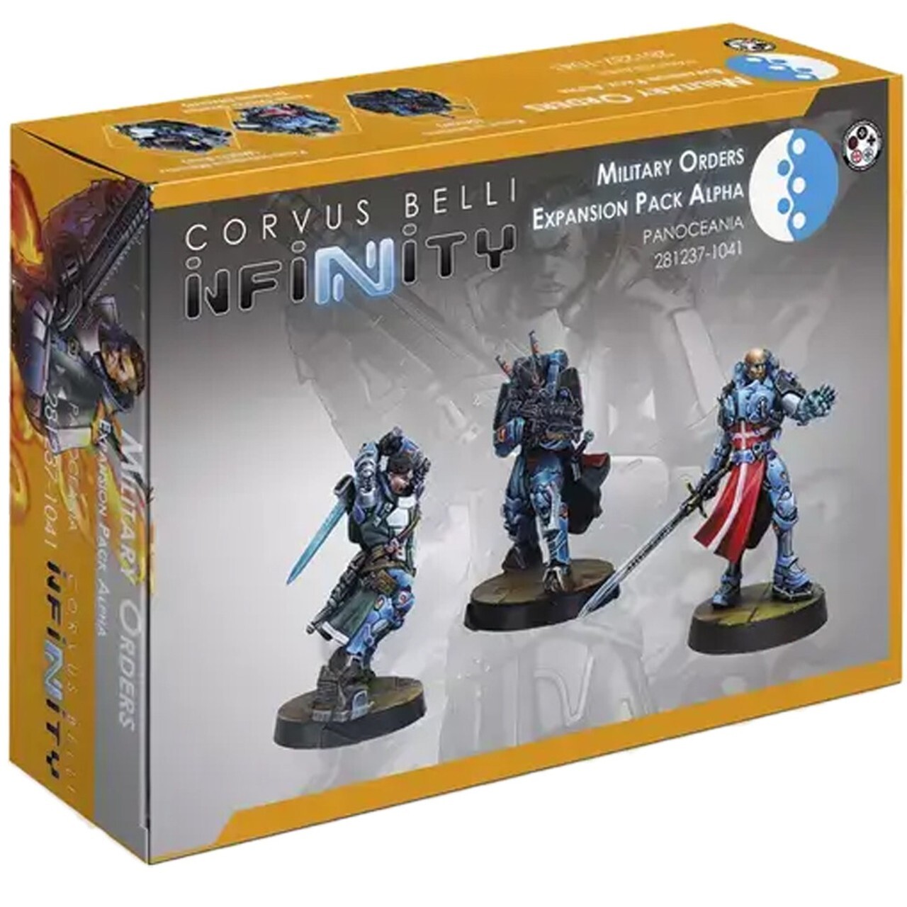 Дополнение «Военные заказы» Alpha PanOceania Infinity Corvus Belli