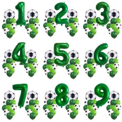 Football Balloon Footballer Birthday Party Sports Decoration Large Set 21pcs