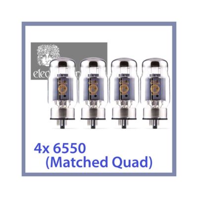 Electro-harmonix 6550 EH Power Tube, Matched Quartet