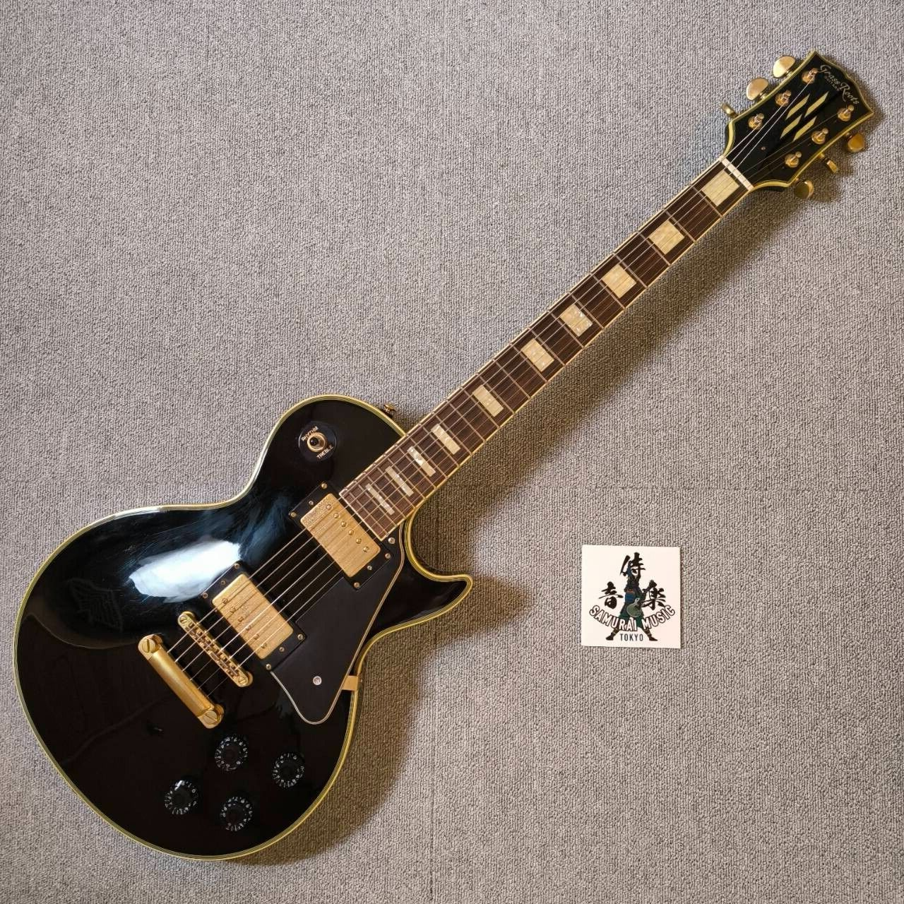 グラスルーツレスポールカスタムタイプブラックby ESP