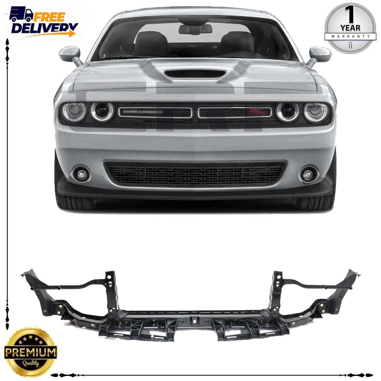 ri＿28 Radiator Support Upper Crossmember For 2015-2022 Dodge