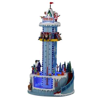 2022 LEMAX Holiday CARNIVAL Village - SANTA'S FREEZE ZONE Sights & Sounds