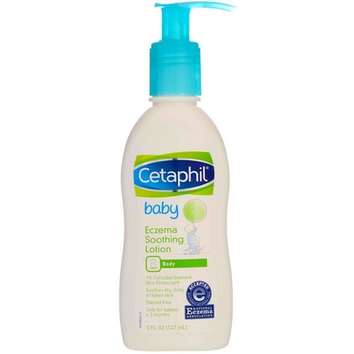 3 Pack Cetaphil Baby Eczema Soothing Lotion, 5 fl oz