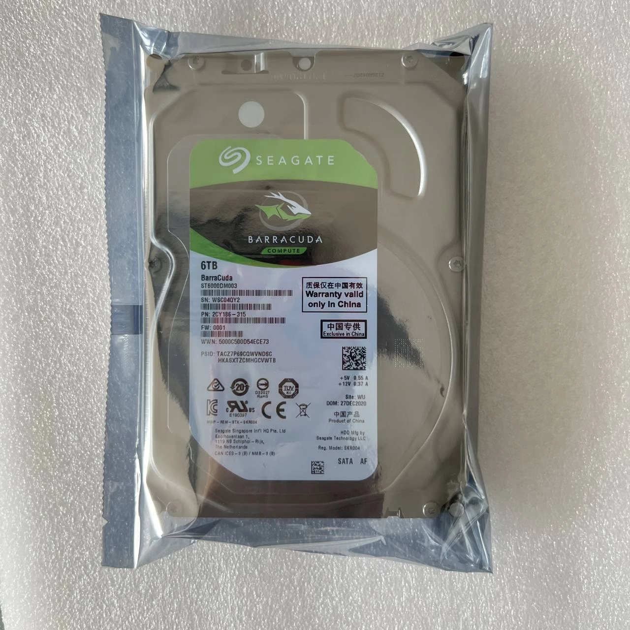 Seagate ST6000DM003 6TB 3.5