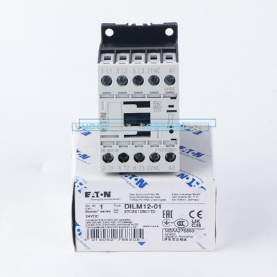 NEW 1PCS Eaton Contactor DILM12-01(24VDC)