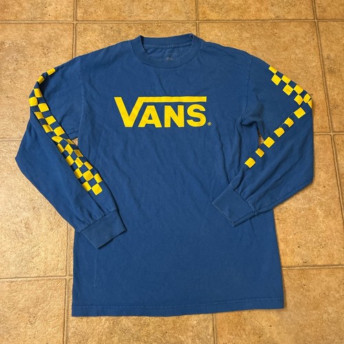 VANS 90s チェッカー　ロンＴ　フェード　ボロ着 oldskate VANS 90s チェッカー ロンT フェード ボロ着 oldskate - メルカリ