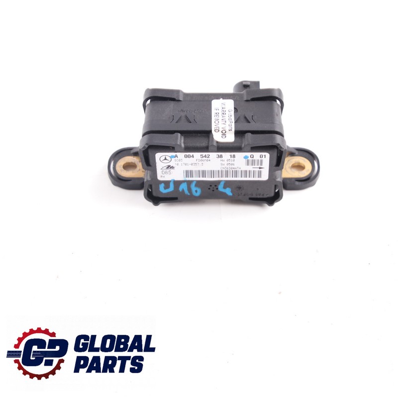 Module Lacet Mercedes W221 Ml W164 Capteur Rotation D'AccÃ©LÃ©Ration A0045423818
