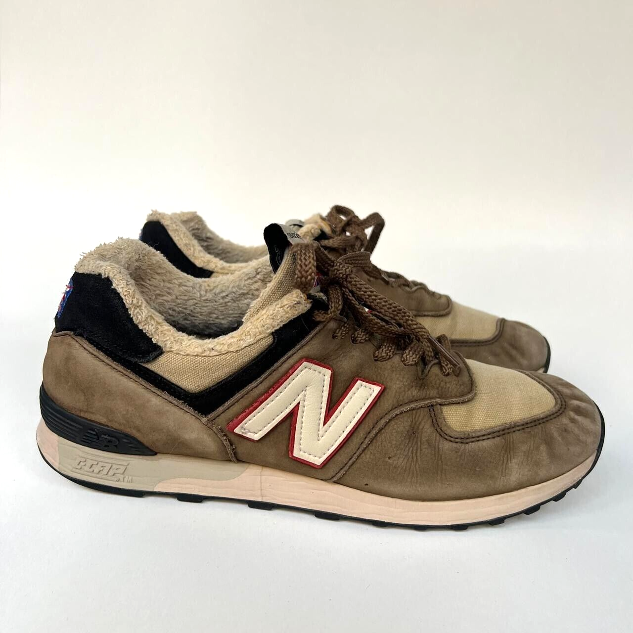 New Balance 576 MOD Rockers Punk Pack Sheepskin lining Khaki