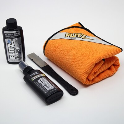 Flitz Knife Restoration Kit KR 41511 diamond sharpener  metal plastic microfiber
