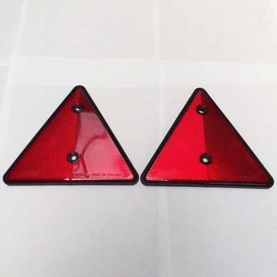 reflective safety triangle bicycle