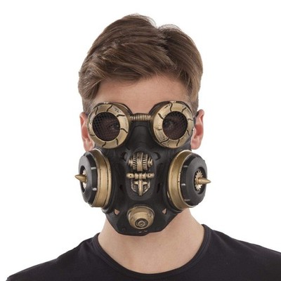 MY OTHER ME FUN COMPANY, SL Steampunk Gas Latex Mask