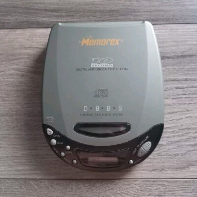 Vintage Memorex MD6100 Portable CD Player Tested And Working 