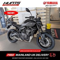 NEW Yamaha MT07 Y-AMT Auto (Tech Black). £7,495 On The Road (No Added Fees)