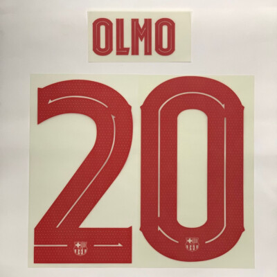 OFFICIAL OLMO #20 FC Barcelona Away CUP UCL 2024-25 PRINT