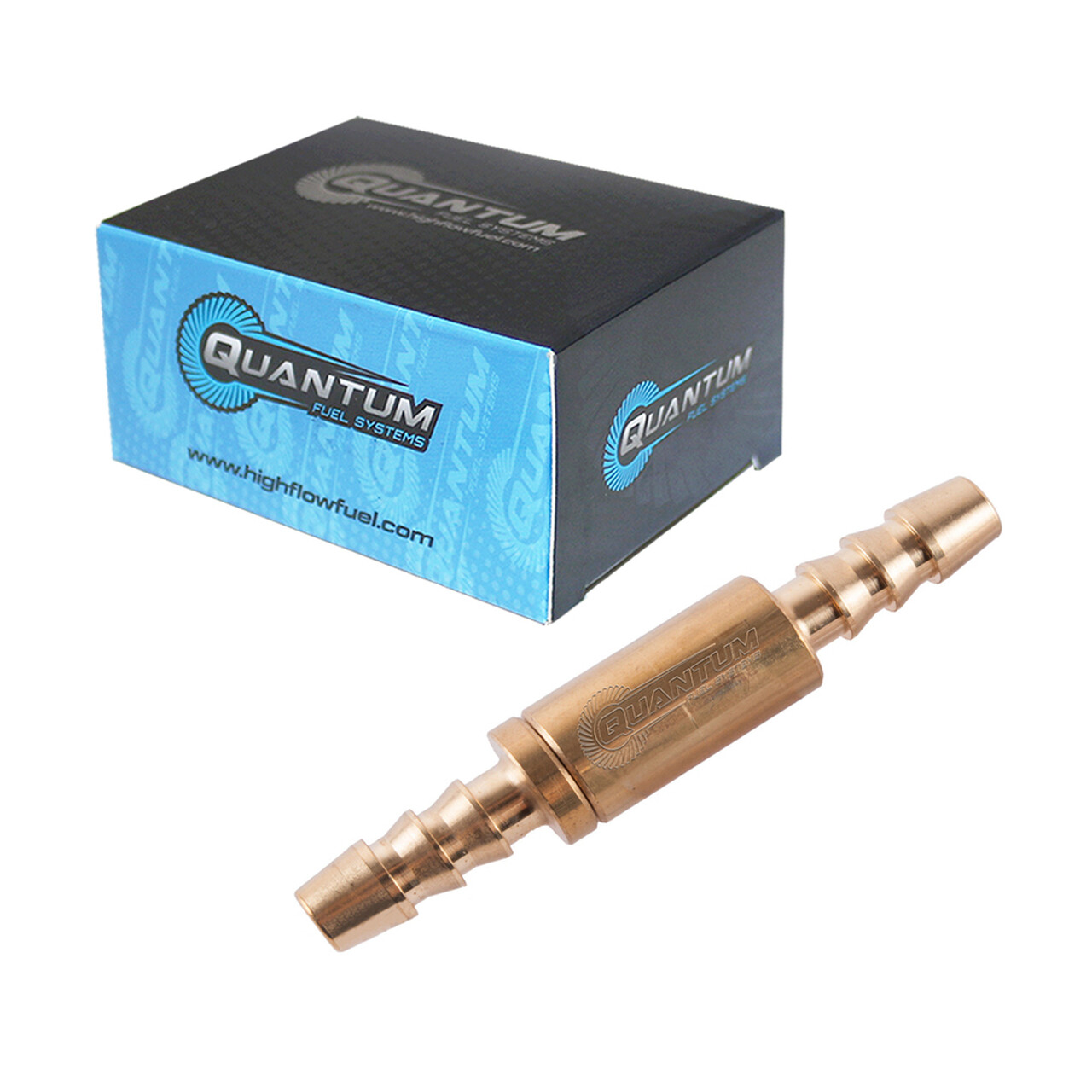 Quantum EFI 45psi/3Bar Inline External Fuel Pressure Regulator 8mm (5/