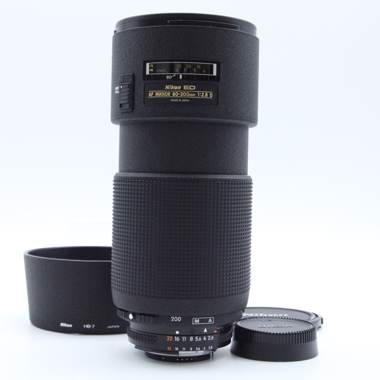 Nikon AI AF Zoom Nikkor 80-200mm F2.8D ED Lens F Mount