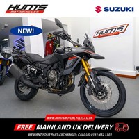 NEW Suzuki V-Strom 800DE. Black. WITH FREE ALLOY SIDE CASES. £9,999 On The Road