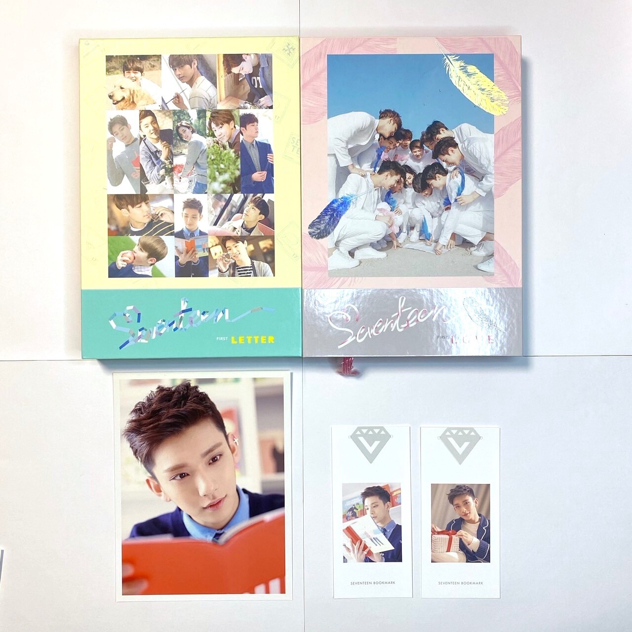 SEVENTEEN ジョシュア 直筆サイン入り LOVE&LETTER CD SEVENTEEN 세븐틴 - 1st full album first 