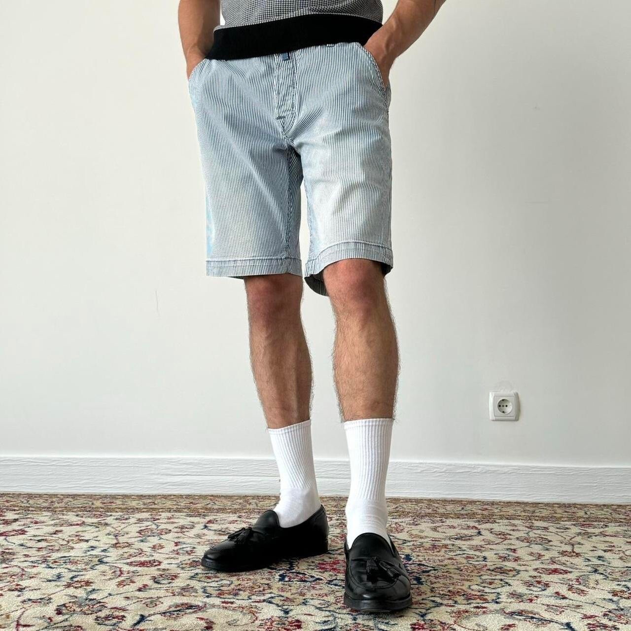 【KOOLOSET】Garments Washed Cut Bermuda Pants $_57.JPG?set_id=880000500F
