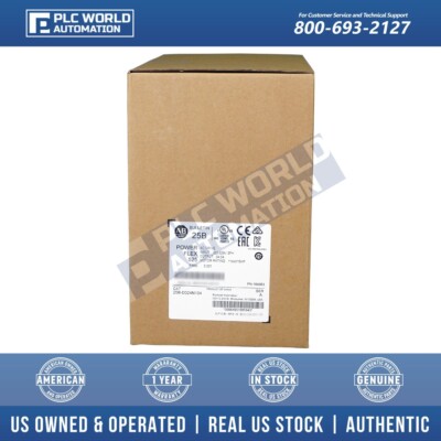 Allen Bradley 25B-D024N104 Ser A PowerFlex 525 AC Drive 11kW 15Hp, New Sealed