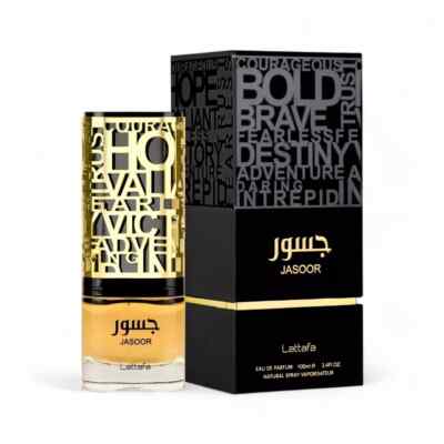 Jasoor by Lattafa EDP Spray for Men 3.4oz New Sealed Box