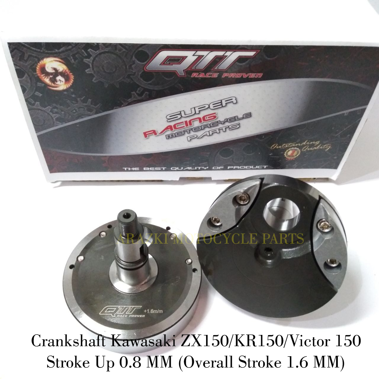 KAWASAKI ZX150 KR150 VICTOR150 SERPICO150 CRANKSHAFT (R/H