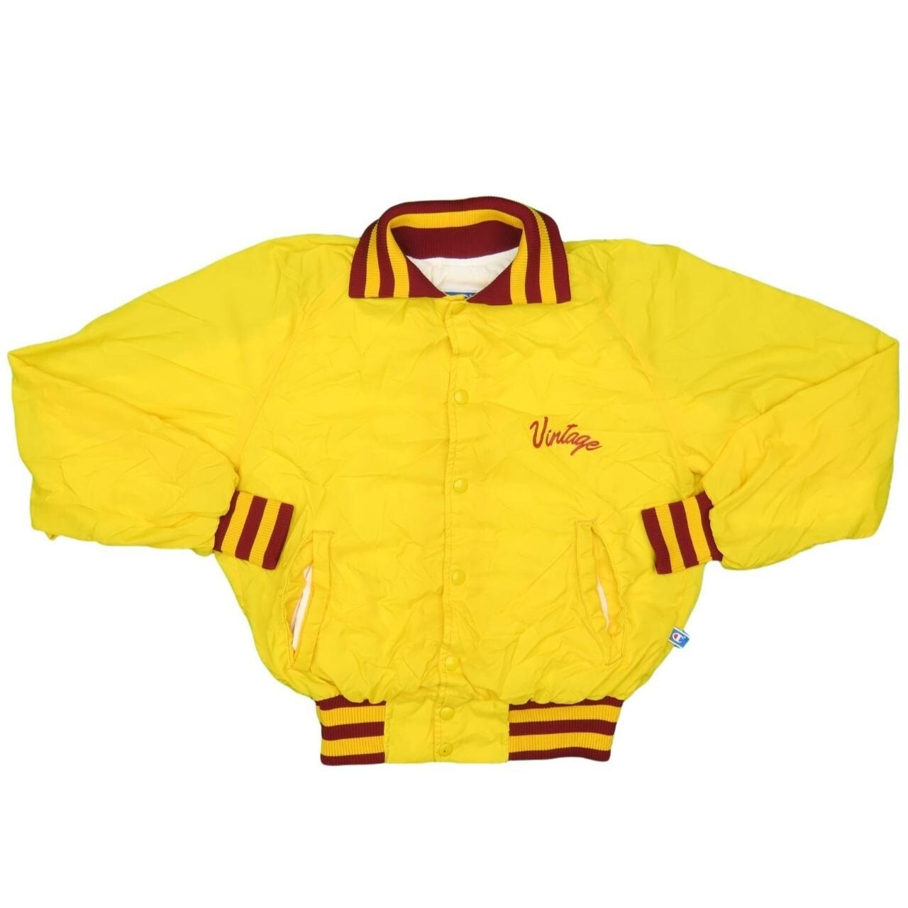 1990s Vintage Champion Nylon Varsity Jacket Size S | eBay