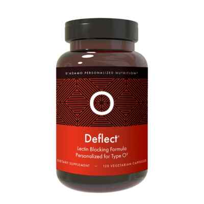 D'Adamo Personalized Nutrition Deflect O 120 Capsules