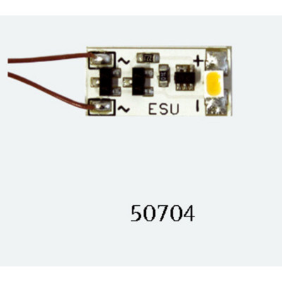 ESU Interior lighting, driver´s cabin, 1 LED pure white, brightness selectable