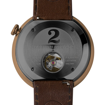 Pre-owned Xeric Halograph Ii Automatic Bronze Blue Limited Edition