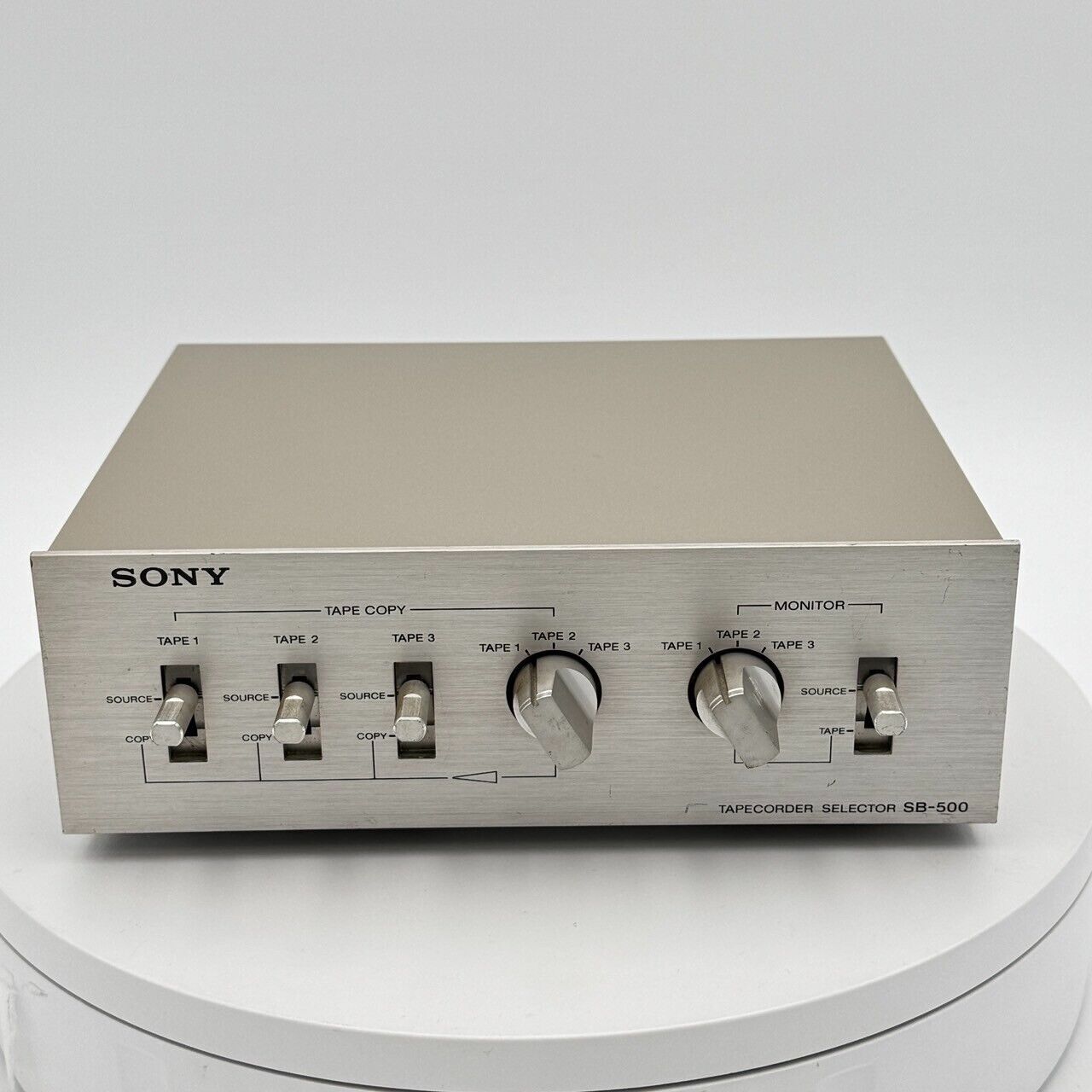 SONY SB-500 Tape Recorder Selector Tape Deck Selector Good