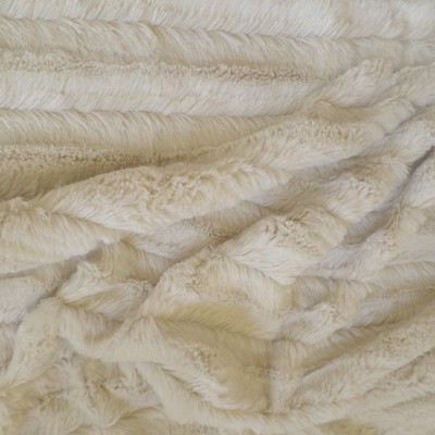 mink fabric minky natural faux fur - 7 colors available sold by