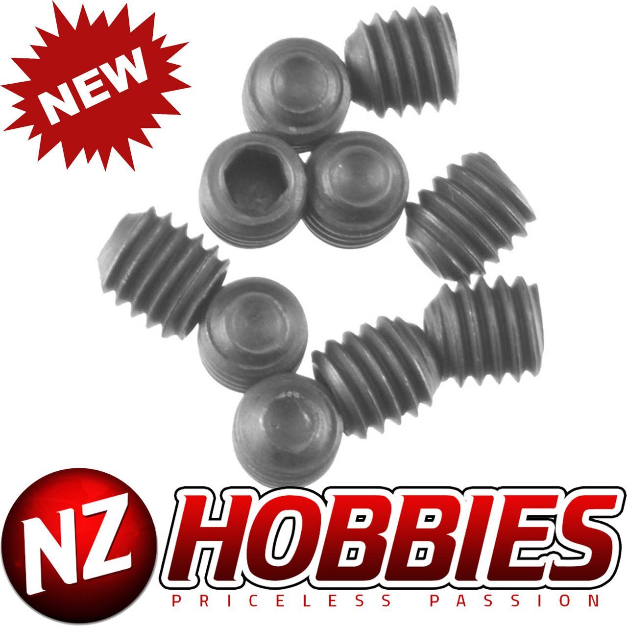 AXIAL AXIC0180 Set Screw M3x3mm Black Oxide (10) # AXA180