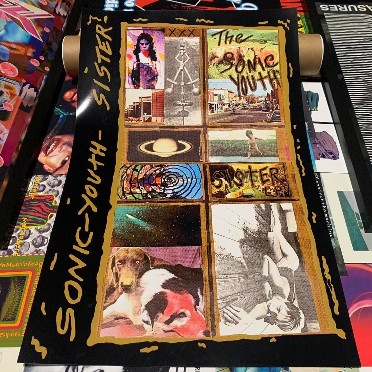 Sonic Youth 'Sister' Promo Poster - 11x17in | eBay