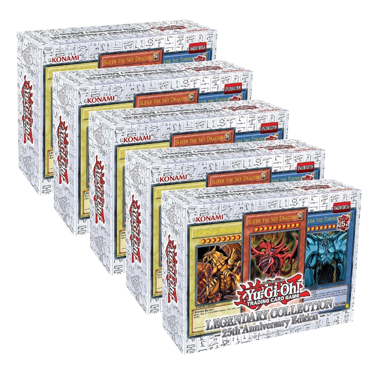 Display Box of 5 Yu-Gi-Oh! Legendary Collection 25th Display Box of 5 Yu-Gi-Oh! Legendary Collection 25th