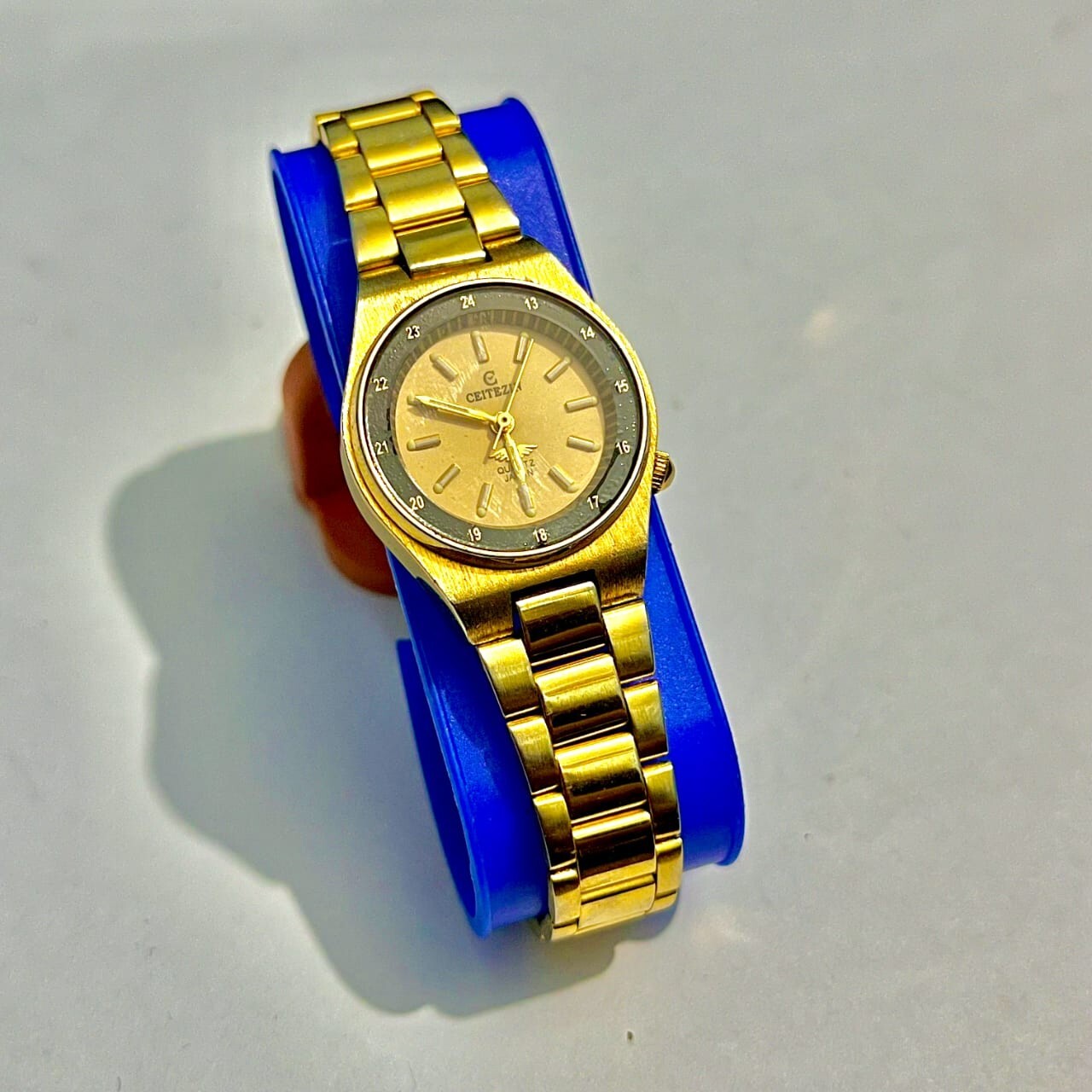 CITIZEN ペアウォッチ シルバー/ゴールド CITIZEN ペアウォッチ シチズン エコドライブ電波時計 薄型