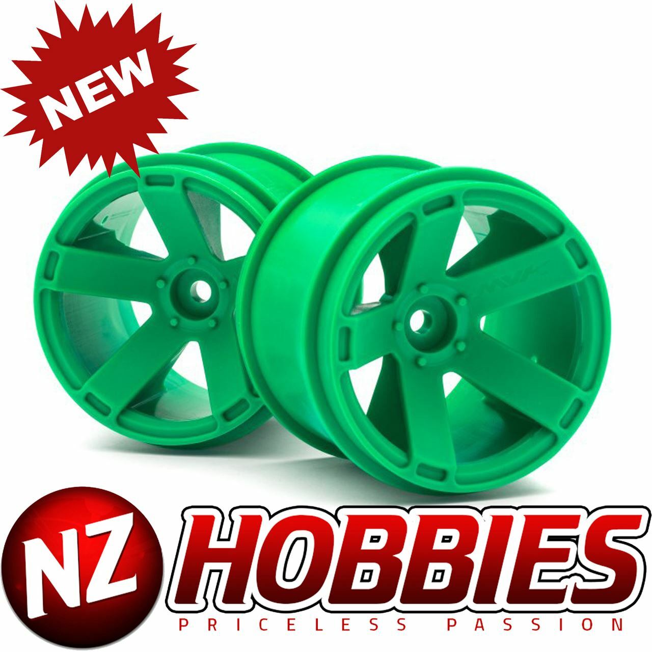 Maverick MVK150164 Wheel (Green/2 pcs), Quantum XT