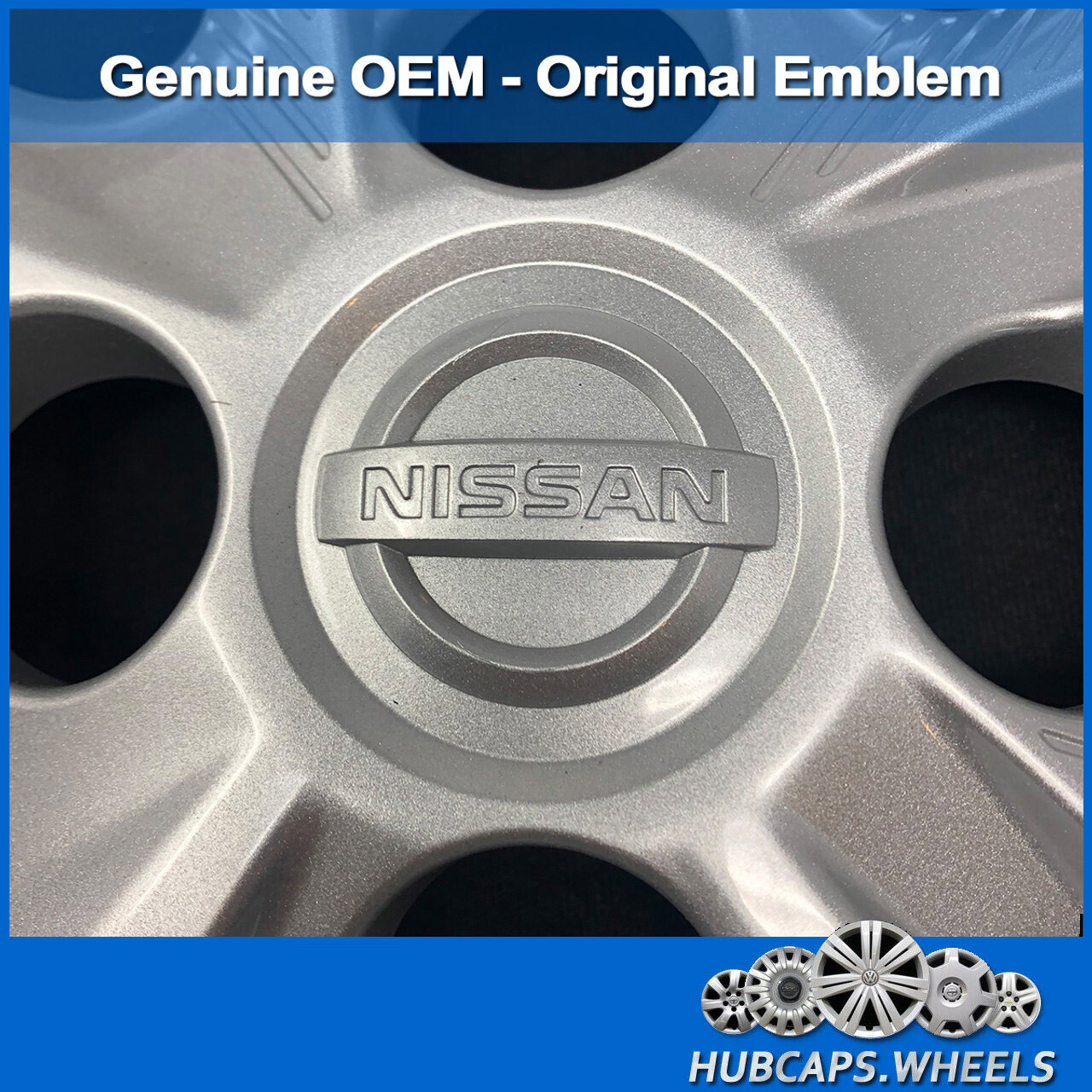 Hubcap for Nissan Kicks 2018-2022 OEM Genuine Factory 16-inch Wheel Cover 53100