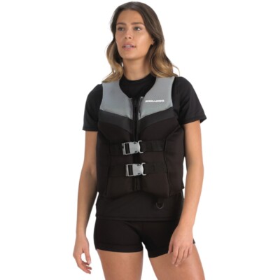 NEW Sea-Doo Unisex UltraLight Airflow GRAY/BLACK PFD/Life Jacket