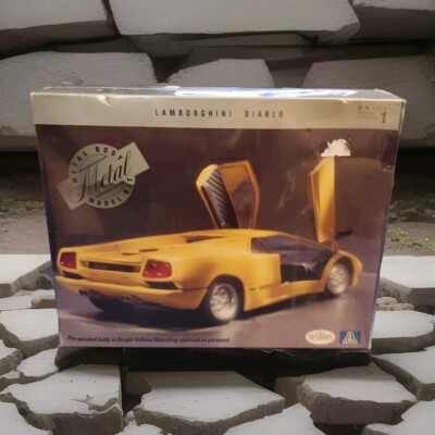 1991 Testors Lamborghini Diablo Metal Body Model Kit New Sealed Box Vhtf