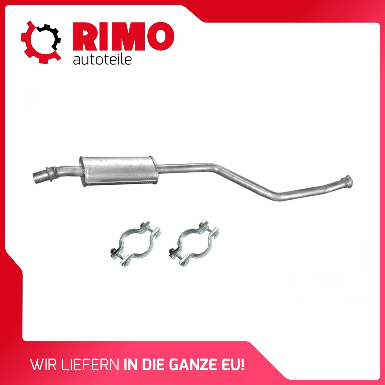 に für Citroen ZX 1.4 1.6 1.8 (1991-1998) Mittelschalldämpfer