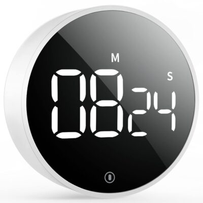 Digital Kitchen Timer Magnetic Countdown Countup Timer With Large Led Display Vo