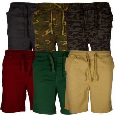 

Мужские шорты Drawstring Waist Straight Leg Relaxed Waist Casual Short Pants