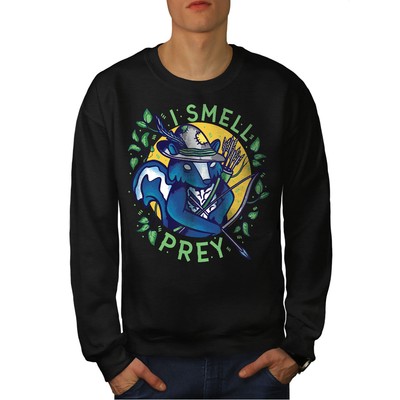 Wellcoda I Smell Prey Archer Skunk Woodland Mens Sweatshirt