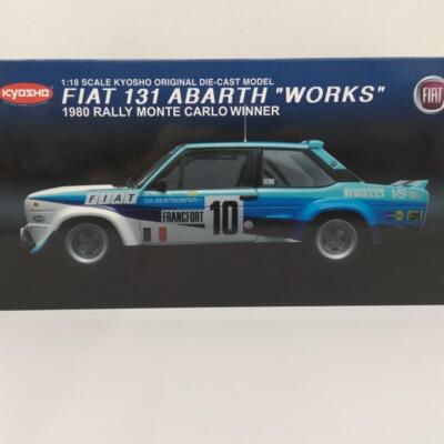 kyosho FIAT 131 abarth ミニカー 1/18 Die cast Kyosho 1:18 Fiat 131 Abarth A.Bettega Winner