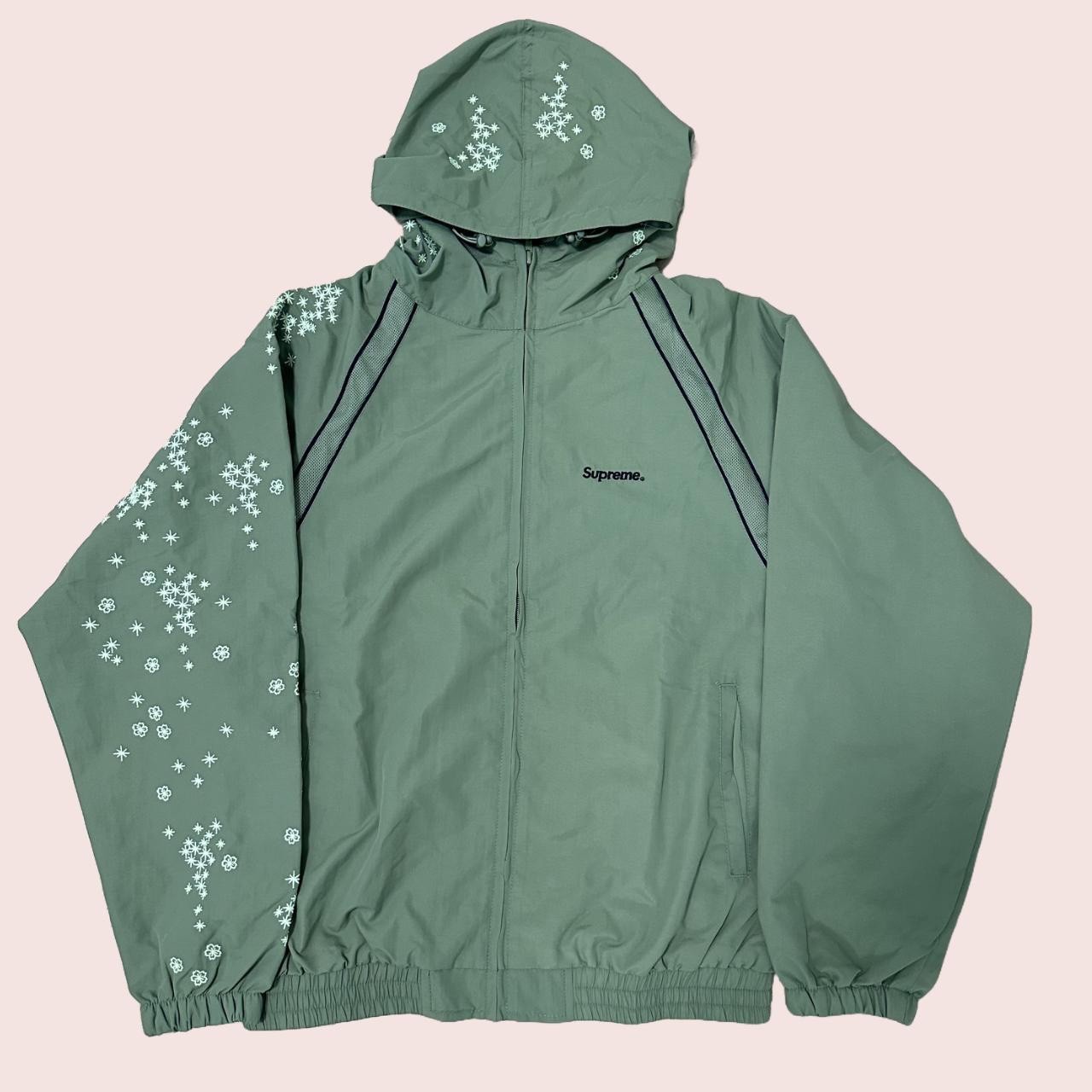 中古 Supreme AOI Glow-in-the-Dark Jacket Supreme AOI Glow-in-the-Dark Track Jacket Black Men's - SS22