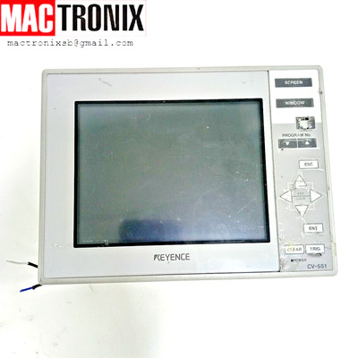 Keyence CV-551 CV551 Vision Display System (USED Condition)