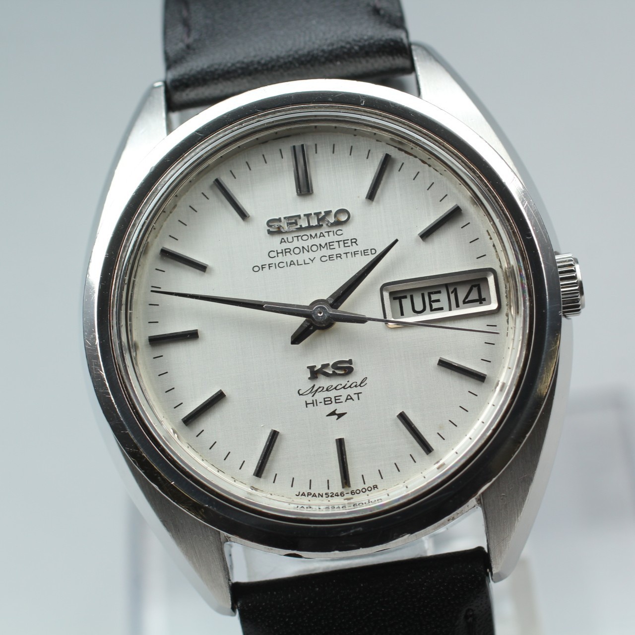OH済み　SEIKO KS KingSeiko AT 5246-6000 NEAR MINT] King SEIKO KS Special 5246-6000 Hi-Beat Men's AT